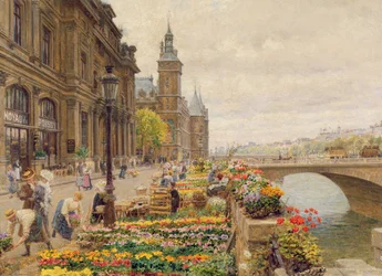 Der Pariser Blumenmarkt